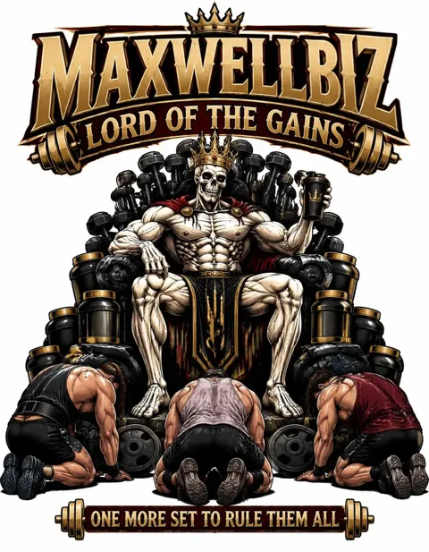 GYM-211 gym T-shirt design